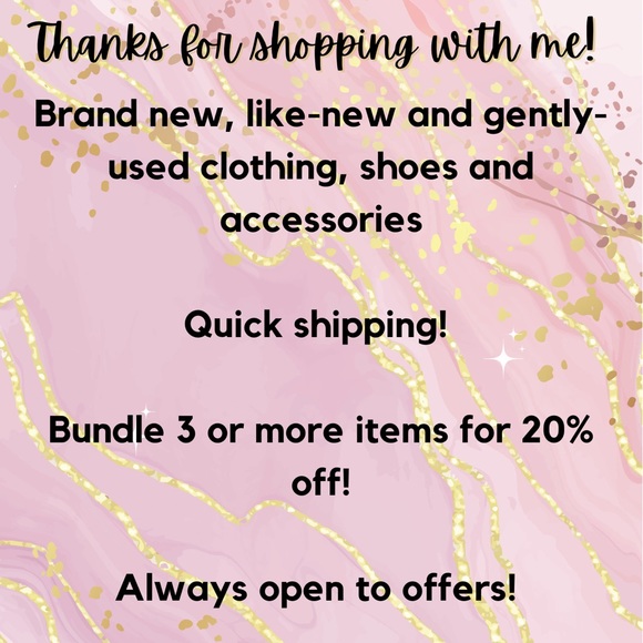 Thanks for shopping my closet! - Picture 1 of 1